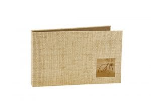 Turned edge landscape in-room directory binder