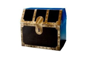 Popup Image: Corrugated Treasure Chest
