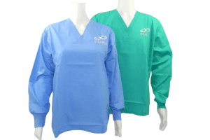 Popup Image: Custom-Long-Sleeve-Scrub-Top-1