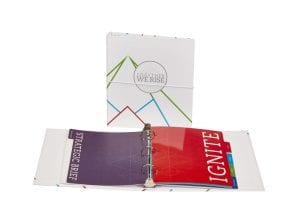 Popup Image: Custom small 3-ring binder