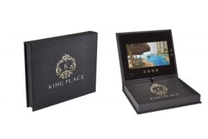 Popup Image: Turned Edge Video Presentation Box