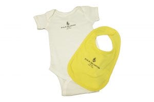 Popup Image: Baby Onesie and Bib