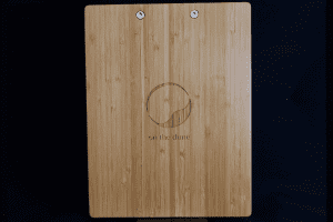 Popup Image: Wooden Menu Panel