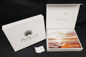 Popup Image: Custom Turned Edge Box and USB Drive