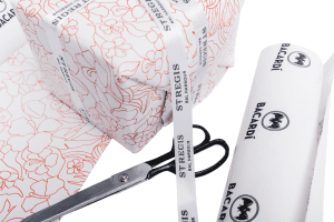 Popup Image: Custom Wrapping Paper and Ribbon